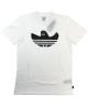 adidas. Smoo Warp T Shirt. White.