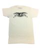 Anti Hero. Back Eagle T Shirt. Natural.