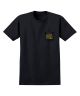 Anti Hero. Outline Hero Pocket T Shirt. Black.