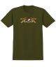 Anti-Hero. Eagle Youth T-Shirt. Military Green.