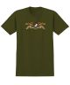 Anti-Hero. Eagle Youth T-Shirt. Military Green.