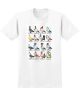 Anti-Hero. Show Pigeons T Shirt. White.