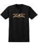Anti Hero. Classic Eagle T-Shirt. Black/Black Multi.