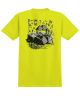 Anti Hero. Anri Heiro Pocket T Shirt. Safety Green.