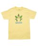 Bronze 56K. Weed Finger Tee. Banana.