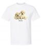 Bronze 56K. Puppies T-Shirt. White.
