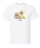 Bronze 56K. Puppies T-Shirt. White.