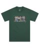 Bronze 56K.Dog Gang T-Shirt. Forest Green.