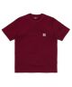 Carhartt. Pocket T Shirt. Cranberry.