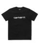 Carhartt. Script T Shirt. Black.