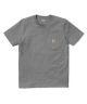 Carhartt. Pocket T Shirt. Dark Grey.