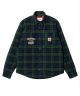 Carhartt WIP. Quartersnacks Shirt Jacket. Quartersnacks Check / Green.