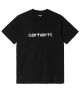 Carhartt WIP. Script T-Shirt. Black/White.