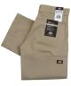 Dickies. Loose Fit Double Knee Twill Work Pants. Khaki.