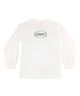 Dime. Fast Longsleeve T Shirt. White.