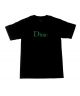 Dime. Classic Logo T Shirt. Black.