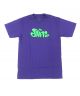 Dime. Bubble T Shirt. Purple.