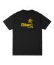 Dime. Island T Shirt. Black.