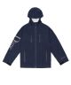 Dime. Classic Logo Shell Jacket. Navy