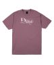 Dime. Chilling Logo T Shirt. Mauve.