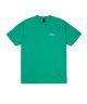 Dime. Classic Embroidered T Shirt. Emerald.