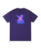 Dime. Angle T Shirt. Purple.