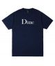 Dime. Classic Logo T Shirt. Navy.