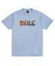 Dime. Zoo T Shirt. Clear Blue.