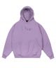 Dime. Classic Logo Embroidered Hoodie. Lilac.