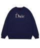 Dime. Dog Classic Logo Crewneck. Navy.