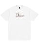 Dime. Classic Logo Tee. White.