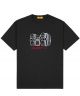 Dime. Trackmaster 9000 T-Shirt. Black.