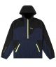 Dime. Hooded Pullover Shell Jacket. Navy.