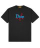 Dime. Classic Monke T-Shirt. Black.