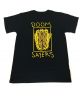 Doom Sayers Snake Phone T Shirt. Black.
