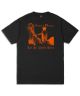 Satans Drano. Let The World Burn T Shirt. Black.