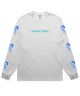 Atlantic Drift. OG Jelly Longsleeve T-Shirt. White.