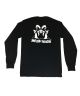 Fucking Awesome. Heart Longsleeve T Shirt. Black.