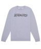 Fucking Awesome. Actual Visual Guidance Crew Neck Sweater. Grey Heather.