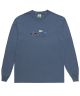 Frog Skateboards. Yeah Mane Longsleeve T-Shirt. Fuzzy Blue.