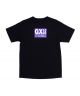GX1000. Japan T Shirt. Black/ Purple.