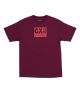 GX1000. Japan T Shirt. Maroon.