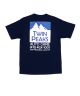 GX1000. Twin Peaks T Shirt. Navy.