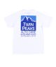 GX1000. Twin Peaks T Shirt. White.