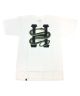 Huf. Serpent Classic H T Shirt. White.