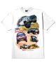 HUF x TRD. Valley Trails T-Shirt. White.