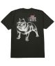 HUF. 4 The Dawgs T-Shirt. Vintage Black.