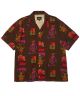 HUF x Thrasher Aloha Button-up Shirt. Multi-Color.