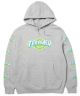 HUF x Thrasher Pullover Hoodie. Heather Grey.