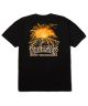 HUF x Thrasher Meltdown T-Shirt. Black.